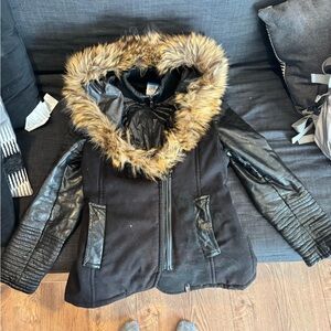 Rudsak  black Suzy coat XL